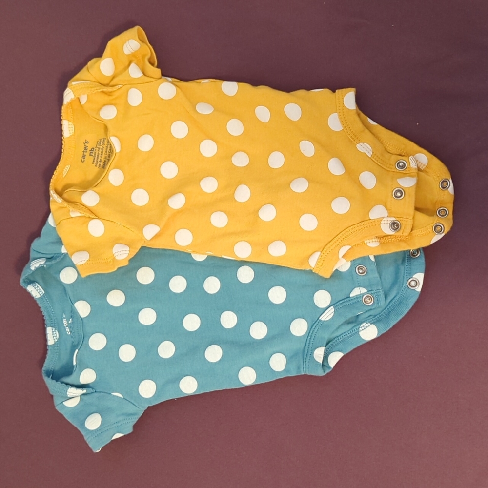 Carter's newborn onesies
